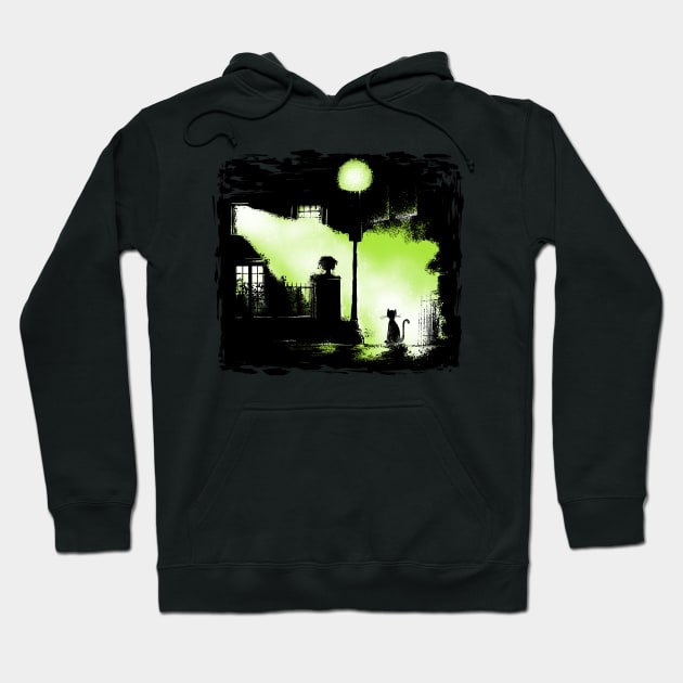 The Cat Exorcist Hoodie by Zascanauta